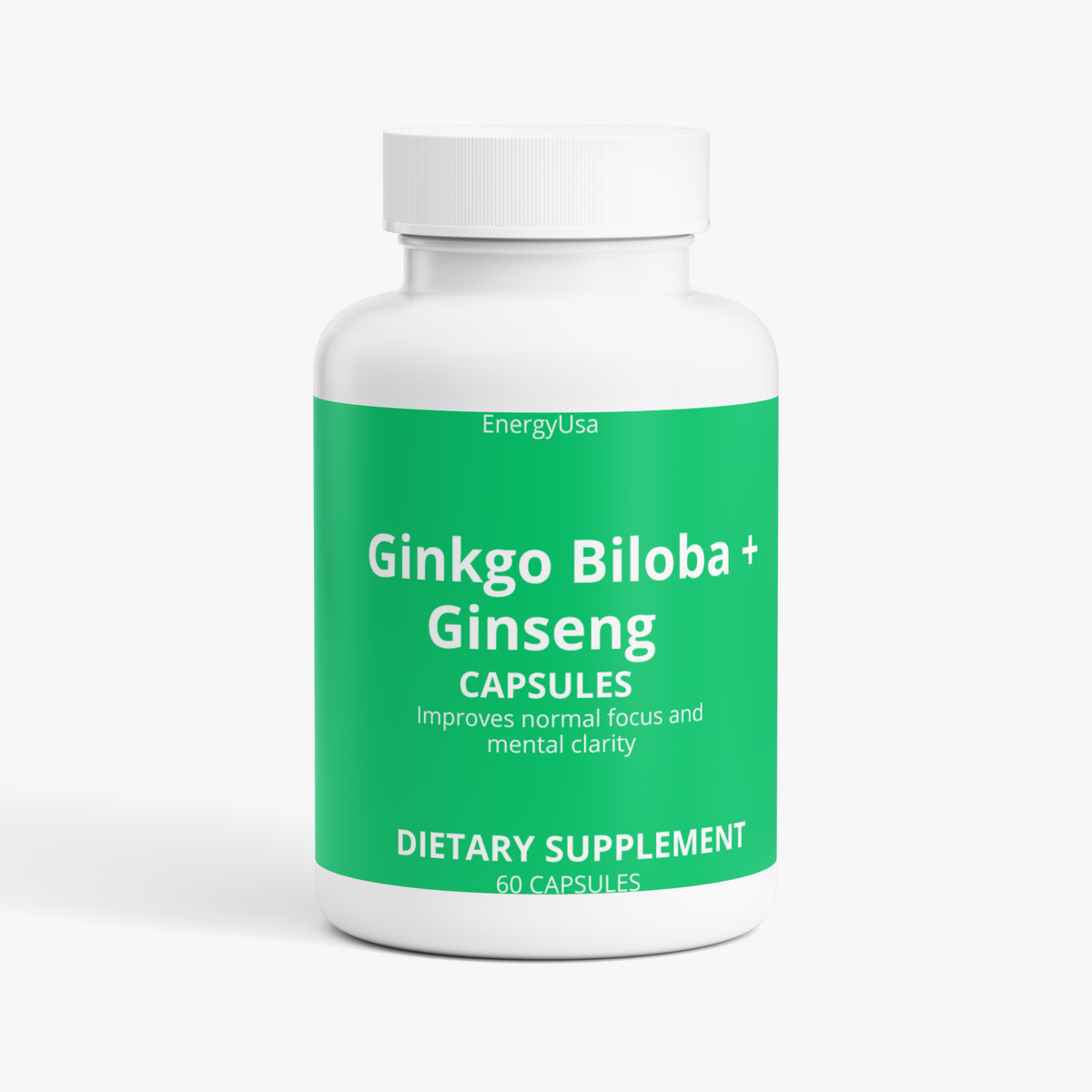 Ginkgo Biloba + Ginseng — Memory, Focus & Cognitive Energy