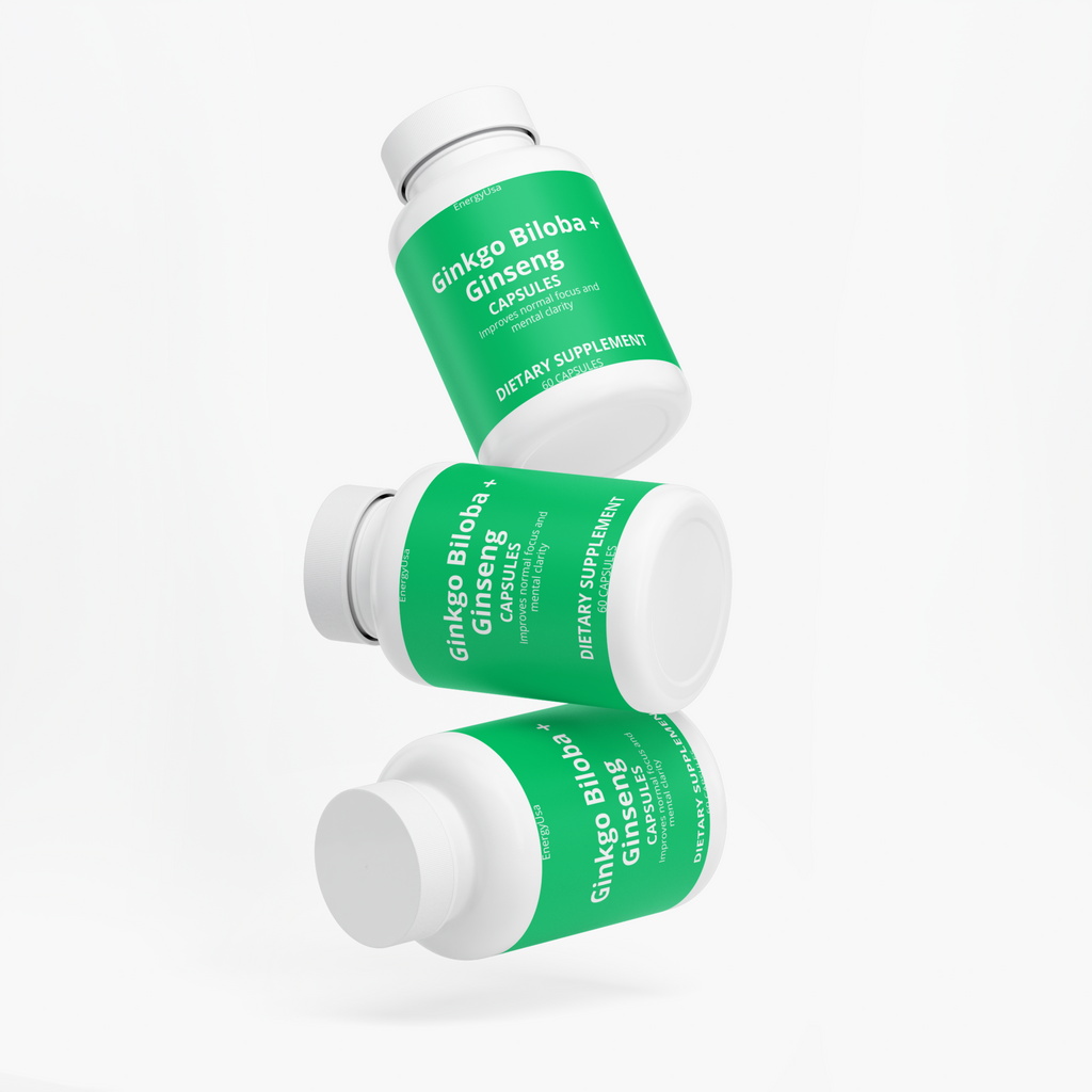 Ginkgo Biloba + Ginseng — Memory, Focus & Cognitive Energy