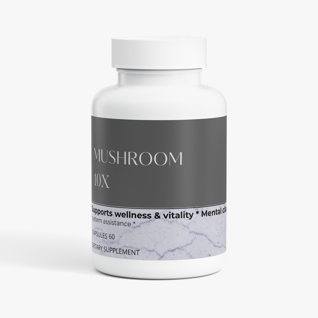 Mushroom Complex 10X — Immunity, Focus & Natural Energy