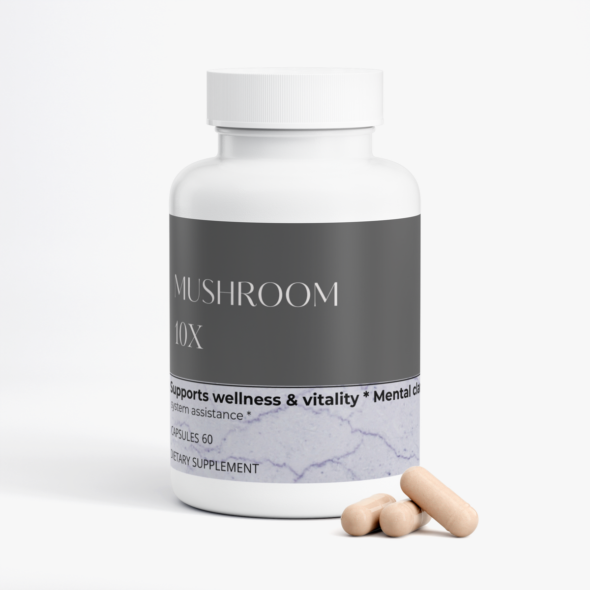Mushroom Complex 10X — Immunity, Focus & Natural Energy