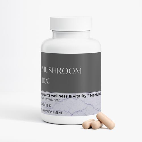 Mushroom Complex 10X — Immunity, Focus & Natural Energy