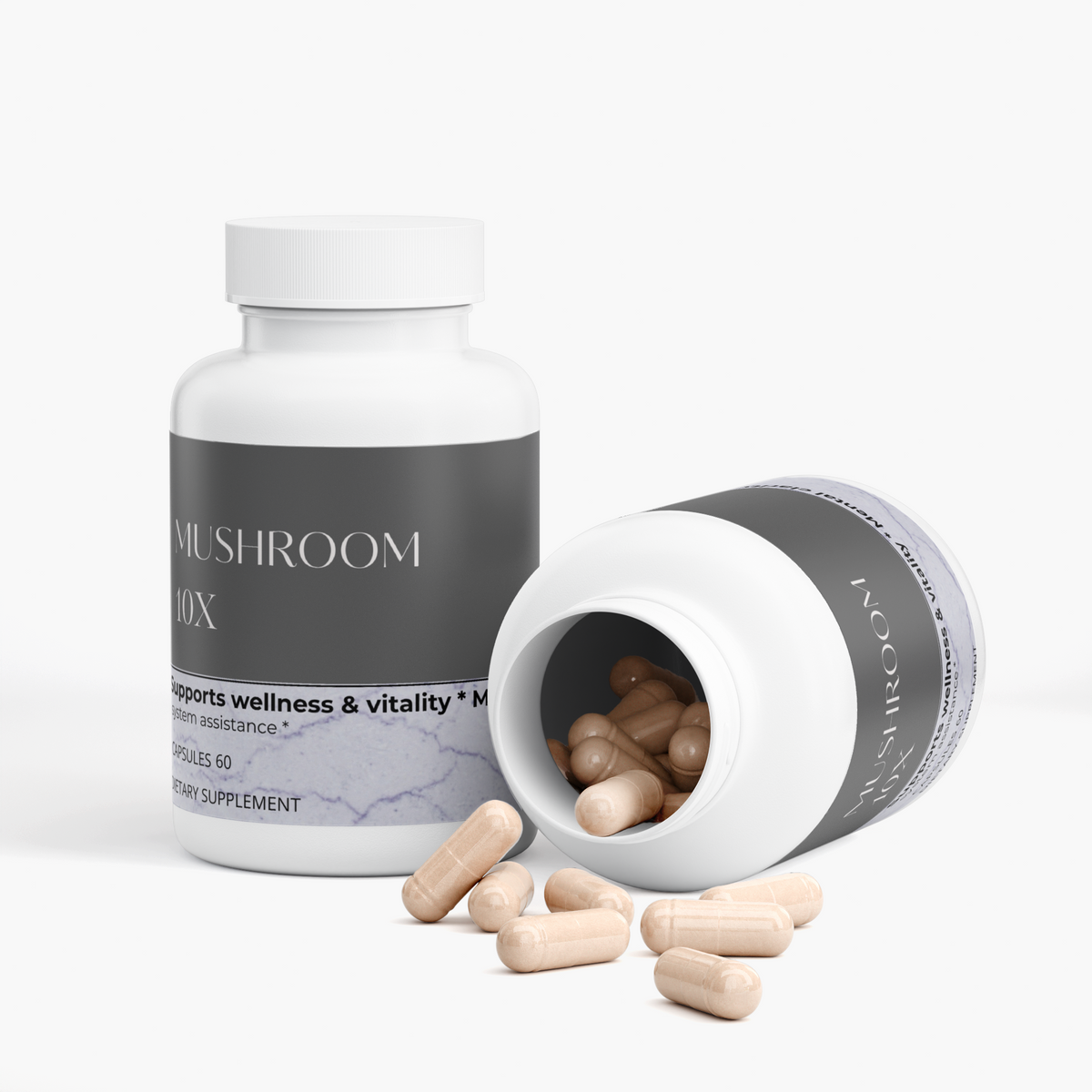 Mushroom Complex 10X — Immunity, Focus & Natural Energy